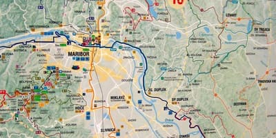 Carte de camping en Slovénie