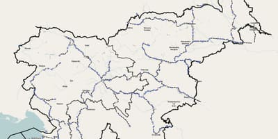 La slovénie carte du train